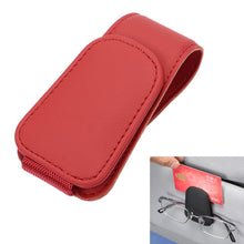 Load image into Gallery viewer, Car Sun Visor Glasses Holder Multifunctional Card Clip Storage Rack