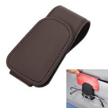 Load image into Gallery viewer, Car Sun Visor Glasses Holder Multifunctional Card Clip Storage Rack