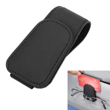 Load image into Gallery viewer, Car Sun Visor Glasses Holder Multifunctional Card Clip Storage Rack