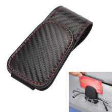 Load image into Gallery viewer, Car Sun Visor Glasses Holder Multifunctional Card Clip Storage Rack
