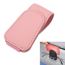 Load image into Gallery viewer, Car Sun Visor Glasses Holder Multifunctional Card Clip Storage Rack