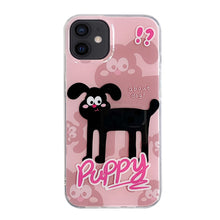 Load image into Gallery viewer, IMD Cute Animal Pattern Phone Case, For iPhone 14 Pro Max, For iPhone 14 Pro, For iPhone 14, For iPhone 13 Pro Max, For iPhone 13 Pro, For iPhone 12 Pro Max, For iPhone 12 Pro, For iPhone 12