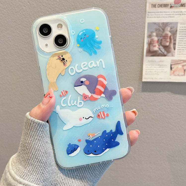 IMD Cute Animal Pattern Phone Case