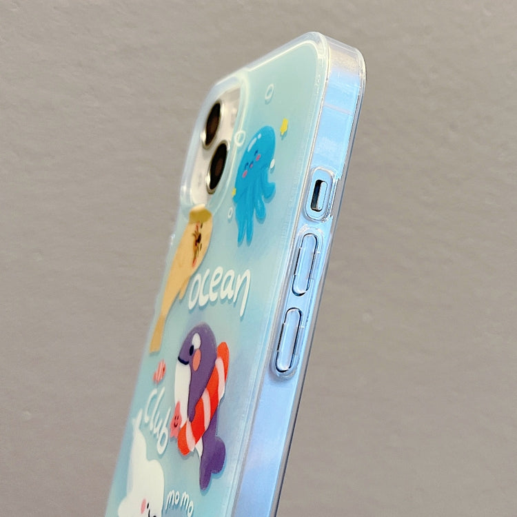 IMD Cute Animal Pattern Phone Case