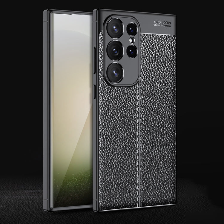 Litchi Texture Shockproof TPU Phone Case, For Samsung Galaxy A55, For Samsung Galaxy S24 Ultra 5G, For Samsung Galaxy A05, For Samsung Galaxy A35, For Samsung Galaxy A25 5G, For Samsung Galaxy S24+ 5G, For Samsung Galaxy A05s, For Samsung Galaxy S24 5G...