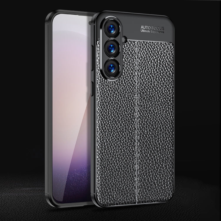 Litchi Texture Shockproof TPU Phone Case, For Samsung Galaxy A55, For Samsung Galaxy S24 Ultra 5G, For Samsung Galaxy A05, For Samsung Galaxy A35, For Samsung Galaxy A25 5G, For Samsung Galaxy S24+ 5G, For Samsung Galaxy A05s, For Samsung Galaxy S24 5G...