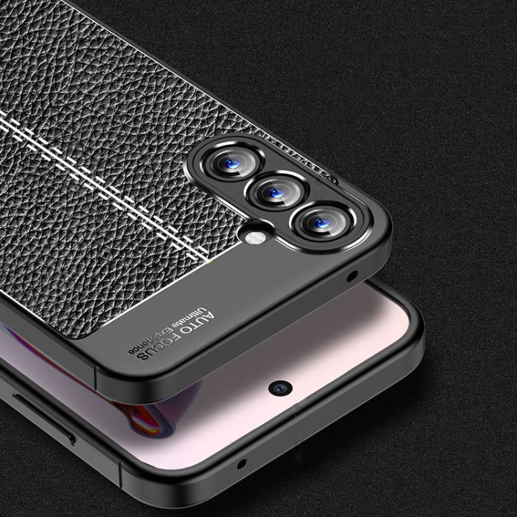 Litchi Texture Shockproof TPU Phone Case