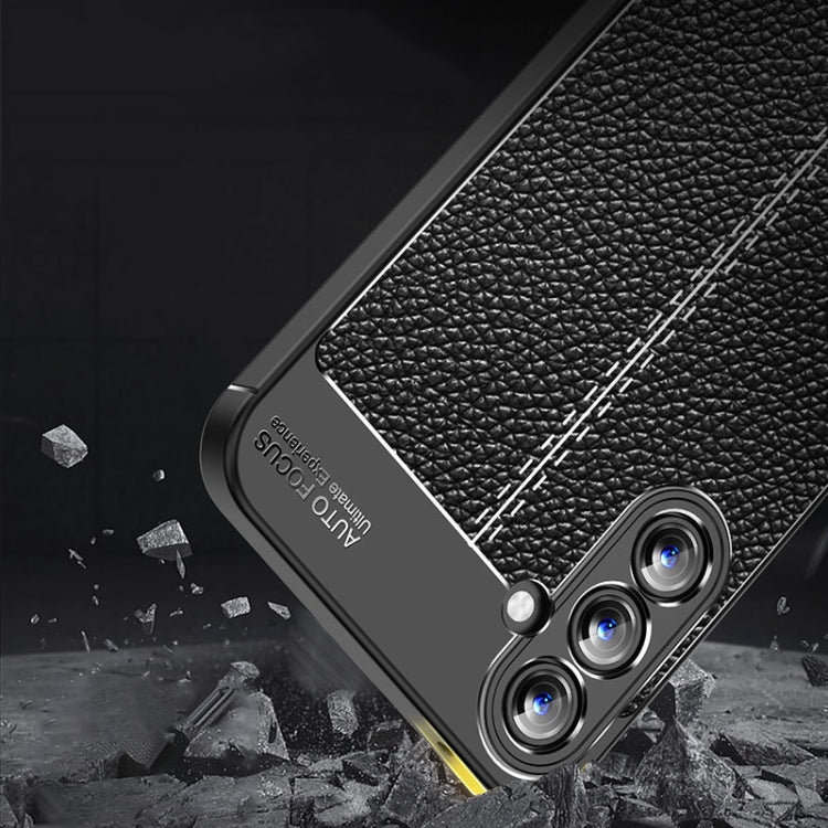 Litchi Texture Shockproof TPU Phone Case