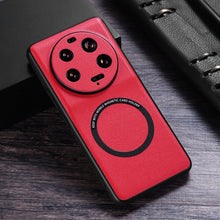 Load image into Gallery viewer, Cloth Texture PU MagSafe Magnetic Phone Case, For Xiaomi 13 Ultra