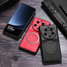 Load image into Gallery viewer, Cloth Texture PU MagSafe Magnetic Phone Case, For Xiaomi 13 Ultra