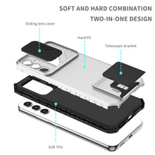 Load image into Gallery viewer, Stereoscopic Holder Sliding Camshield Phone Case, For Samsung Galaxy A34 5G, For Samsung Galaxy A54 5G, For Samsung Galaxy A14 5G, For Samsung Galaxy S20 FE, For Samsung Galaxy A23 4G, For Samsung Galaxy S22+ 5G
