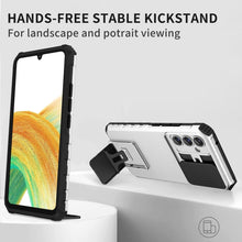 Load image into Gallery viewer, Stereoscopic Holder Sliding Camshield Phone Case, For Samsung Galaxy A34 5G, For Samsung Galaxy A54 5G, For Samsung Galaxy A14 5G, For Samsung Galaxy S20 FE, For Samsung Galaxy A23 4G, For Samsung Galaxy S22+ 5G