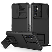 Load image into Gallery viewer, Stereoscopic Holder Sliding Camshield Phone Case, For Samsung Galaxy A34 5G, For Samsung Galaxy A54 5G, For Samsung Galaxy A14 5G, For Samsung Galaxy S20 FE, For Samsung Galaxy A23 4G, For Samsung Galaxy S22+ 5G