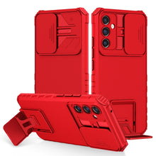 Load image into Gallery viewer, Stereoscopic Holder Sliding Camshield Phone Case, For Samsung Galaxy A34 5G, For Samsung Galaxy A54 5G, For Samsung Galaxy A14 5G, For Samsung Galaxy S20 FE, For Samsung Galaxy A23 4G, For Samsung Galaxy S22+ 5G