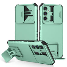 Load image into Gallery viewer, Stereoscopic Holder Sliding Camshield Phone Case, For Samsung Galaxy A34 5G, For Samsung Galaxy A54 5G, For Samsung Galaxy A14 5G, For Samsung Galaxy S20 FE, For Samsung Galaxy A23 4G, For Samsung Galaxy S22+ 5G