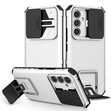 Load image into Gallery viewer, Stereoscopic Holder Sliding Camshield Phone Case, For Samsung Galaxy A34 5G, For Samsung Galaxy A54 5G, For Samsung Galaxy A14 5G, For Samsung Galaxy S20 FE, For Samsung Galaxy A23 4G, For Samsung Galaxy S22+ 5G