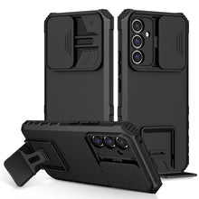 Load image into Gallery viewer, Stereoscopic Holder Sliding Camshield Phone Case, For Samsung Galaxy A34 5G, For Samsung Galaxy A54 5G, For Samsung Galaxy A14 5G, For Samsung Galaxy S20 FE, For Samsung Galaxy A23 4G, For Samsung Galaxy S22+ 5G