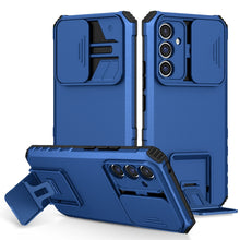 Load image into Gallery viewer, Stereoscopic Holder Sliding Camshield Phone Case, For Samsung Galaxy A34 5G, For Samsung Galaxy A54 5G, For Samsung Galaxy A14 5G, For Samsung Galaxy S20 FE, For Samsung Galaxy A23 4G, For Samsung Galaxy S22+ 5G
