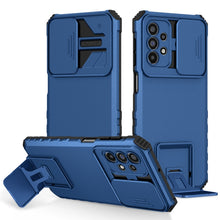 Load image into Gallery viewer, Stereoscopic Holder Sliding Camshield Phone Case, For Samsung Galaxy A34 5G, For Samsung Galaxy A54 5G, For Samsung Galaxy A14 5G, For Samsung Galaxy S20 FE, For Samsung Galaxy A23 4G, For Samsung Galaxy S22+ 5G