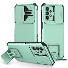 Load image into Gallery viewer, Stereoscopic Holder Sliding Camshield Phone Case, For Samsung Galaxy A34 5G, For Samsung Galaxy A54 5G, For Samsung Galaxy A14 5G, For Samsung Galaxy S20 FE, For Samsung Galaxy A23 4G, For Samsung Galaxy S22+ 5G
