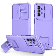 Load image into Gallery viewer, Stereoscopic Holder Sliding Camshield Phone Case, For Samsung Galaxy A34 5G, For Samsung Galaxy A54 5G, For Samsung Galaxy A14 5G, For Samsung Galaxy S20 FE, For Samsung Galaxy A23 4G, For Samsung Galaxy S22+ 5G