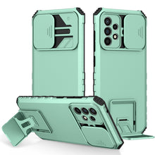 Load image into Gallery viewer, Stereoscopic Holder Sliding Camshield Phone Case, For Samsung Galaxy S22 5G, For Samsung Galaxy A52 5G, For Samsung Galaxy A05, For Samsung Galaxy A05s, For Samsung Galaxy A15 5G, For Samsung Galaxy S24 5G