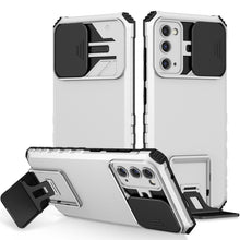 Load image into Gallery viewer, Stereoscopic Holder Sliding Camshield Phone Case, For Samsung Galaxy A34 5G, For Samsung Galaxy A54 5G, For Samsung Galaxy A14 5G, For Samsung Galaxy S20 FE, For Samsung Galaxy A23 4G, For Samsung Galaxy S22+ 5G