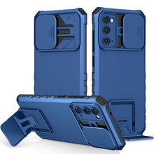 Load image into Gallery viewer, Stereoscopic Holder Sliding Camshield Phone Case, For Samsung Galaxy A34 5G, For Samsung Galaxy A54 5G, For Samsung Galaxy A14 5G, For Samsung Galaxy S20 FE, For Samsung Galaxy A23 4G, For Samsung Galaxy S22+ 5G
