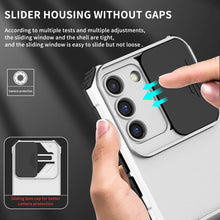 Load image into Gallery viewer, Stereoscopic Holder Sliding Camshield Phone Case, For Samsung Galaxy S22 5G, For Samsung Galaxy A52 5G, For Samsung Galaxy A05, For Samsung Galaxy A05s, For Samsung Galaxy A15 5G, For Samsung Galaxy S24 5G