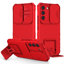 Load image into Gallery viewer, Stereoscopic Holder Sliding Camshield Phone Case, For Samsung Galaxy S22 5G, For Samsung Galaxy A52 5G, For Samsung Galaxy A05, For Samsung Galaxy A05s, For Samsung Galaxy A15 5G, For Samsung Galaxy S24 5G