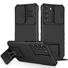 Load image into Gallery viewer, Stereoscopic Holder Sliding Camshield Phone Case, For Samsung Galaxy A34 5G, For Samsung Galaxy A54 5G, For Samsung Galaxy A14 5G, For Samsung Galaxy S20 FE, For Samsung Galaxy A23 4G, For Samsung Galaxy S22+ 5G
