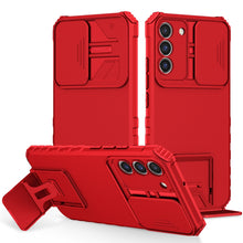 Load image into Gallery viewer, Stereoscopic Holder Sliding Camshield Phone Case, For Samsung Galaxy A34 5G, For Samsung Galaxy A54 5G, For Samsung Galaxy A14 5G, For Samsung Galaxy S20 FE, For Samsung Galaxy A23 4G, For Samsung Galaxy S22+ 5G