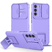 Load image into Gallery viewer, Stereoscopic Holder Sliding Camshield Phone Case, For Samsung Galaxy A34 5G, For Samsung Galaxy A54 5G, For Samsung Galaxy A14 5G, For Samsung Galaxy S20 FE, For Samsung Galaxy A23 4G, For Samsung Galaxy S22+ 5G