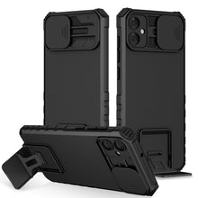 Load image into Gallery viewer, Stereoscopic Holder Sliding Camshield Phone Case, For Samsung Galaxy S22 5G, For Samsung Galaxy A52 5G, For Samsung Galaxy A05, For Samsung Galaxy A05s, For Samsung Galaxy A15 5G, For Samsung Galaxy S24 5G