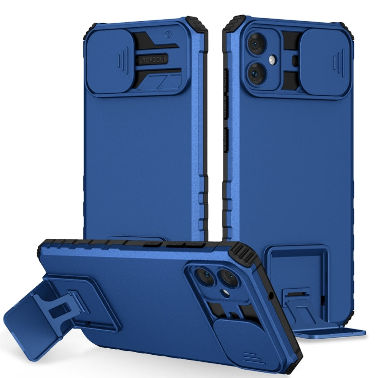 Stereoscopic Holder Sliding Camshield Phone Case, For Samsung Galaxy S22 5G, For Samsung Galaxy A52 5G, For Samsung Galaxy A05, For Samsung Galaxy A05s, For Samsung Galaxy A15 5G, For Samsung Galaxy S24 5G