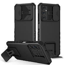 Load image into Gallery viewer, Stereoscopic Holder Sliding Camshield Phone Case, For Samsung Galaxy S22 5G, For Samsung Galaxy A52 5G, For Samsung Galaxy A05, For Samsung Galaxy A05s, For Samsung Galaxy A15 5G, For Samsung Galaxy S24 5G