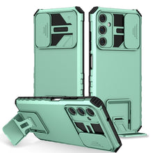 Load image into Gallery viewer, Stereoscopic Holder Sliding Camshield Phone Case, For Samsung Galaxy S22 5G, For Samsung Galaxy A52 5G, For Samsung Galaxy A05, For Samsung Galaxy A05s, For Samsung Galaxy A15 5G, For Samsung Galaxy S24 5G