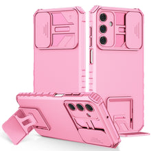 Load image into Gallery viewer, Stereoscopic Holder Sliding Camshield Phone Case, For Samsung Galaxy S22 5G, For Samsung Galaxy A52 5G, For Samsung Galaxy A05, For Samsung Galaxy A05s, For Samsung Galaxy A15 5G, For Samsung Galaxy S24 5G