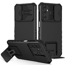 Load image into Gallery viewer, Stereoscopic Holder Sliding Camshield Phone Case, For Samsung Galaxy S22 5G, For Samsung Galaxy A52 5G, For Samsung Galaxy A05, For Samsung Galaxy A05s, For Samsung Galaxy A15 5G, For Samsung Galaxy S24 5G