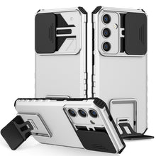 Load image into Gallery viewer, Stereoscopic Holder Sliding Camshield Phone Case, For Samsung Galaxy S22 5G, For Samsung Galaxy A52 5G, For Samsung Galaxy A05, For Samsung Galaxy A05s, For Samsung Galaxy A15 5G, For Samsung Galaxy S24 5G