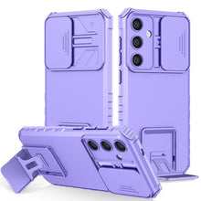 Load image into Gallery viewer, Stereoscopic Holder Sliding Camshield Phone Case, For Samsung Galaxy S22 5G, For Samsung Galaxy A52 5G, For Samsung Galaxy A05, For Samsung Galaxy A05s, For Samsung Galaxy A15 5G, For Samsung Galaxy S24 5G