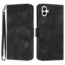 Load image into Gallery viewer, Line Pattern Skin Feel Leather Phone Case, For Samsung Galaxy A55, For Samsung Galaxy A35, For Samsung Galaxy A24 4G, For Samsung Galaxy A14 4G, For Samsung Galaxy A34 5G, For Samsung Galaxy A54 5G, For Samsung Galaxy A04e, For Samsung Galaxy S23 Ultra 5G