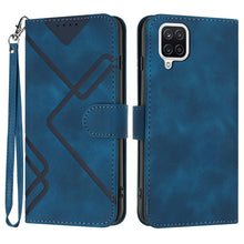 Load image into Gallery viewer, Line Pattern Skin Feel Leather Phone Case, For Samsung Galaxy A12, For Samsung Galaxy Note20 Ultra, For Samsung Galaxy Note20, For Samsung Galaxy A01 / M01, For Samsung Galaxy A21s, For Samsung Galaxy A51 5G, For Samsung Galaxy A71 5G                  ...