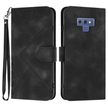 Load image into Gallery viewer, Line Pattern Skin Feel Leather Phone Case