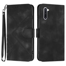 Load image into Gallery viewer, Line Pattern Skin Feel Leather Phone Case, For Samsung Galaxy A11 EU Version, For Samsung Galaxy S20, For Samsung Galaxy S20+, For Samsung Galaxy A21 EU Version, For Samsung Galaxy A71 4G, For Samsung Galaxy A51 4G, For Samsung Galaxy A50 / A50s       ...