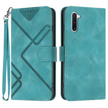 Load image into Gallery viewer, Line Pattern Skin Feel Leather Phone Case, For Samsung Galaxy A11 EU Version, For Samsung Galaxy S20, For Samsung Galaxy S20+, For Samsung Galaxy A21 EU Version, For Samsung Galaxy A71 4G, For Samsung Galaxy A51 4G, For Samsung Galaxy A50 / A50s       ...