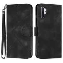 Load image into Gallery viewer, Line Pattern Skin Feel Leather Phone Case, For Samsung Galaxy A20s, For Samsung Galaxy Note10+, For Samsung Galaxy A20e / A10e, For Samsung Galaxy A70, For Samsung Galaxy A40, For Samsung Galaxy A10 / M10, For Samsung Galaxy A20 / A30                  ...