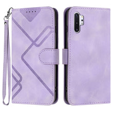 Load image into Gallery viewer, Line Pattern Skin Feel Leather Phone Case, For Samsung Galaxy A20s, For Samsung Galaxy Note10+, For Samsung Galaxy A20e / A10e, For Samsung Galaxy A70, For Samsung Galaxy A40, For Samsung Galaxy A10 / M10, For Samsung Galaxy A20 / A30                  ...