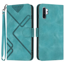 Load image into Gallery viewer, Line Pattern Skin Feel Leather Phone Case, For Samsung Galaxy A20s, For Samsung Galaxy Note10+, For Samsung Galaxy A20e / A10e, For Samsung Galaxy A70, For Samsung Galaxy A40, For Samsung Galaxy A10 / M10, For Samsung Galaxy A20 / A30                  ...