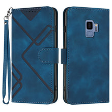 Load image into Gallery viewer, Line Pattern Skin Feel Leather Phone Case